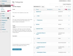 Taxonomy page for Media Library